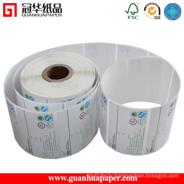 Paper Material and Accept Custom Order Barcode Label